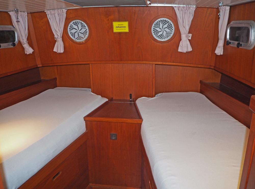 Achterkajuit, Accommodatie